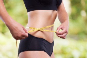 BMI Frau schlank